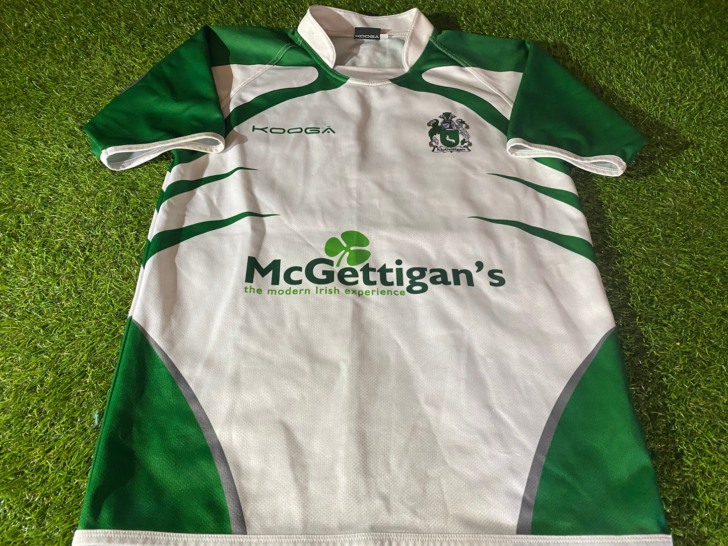 McGettigan Eire Ireland Irish Rugby Union Medium Mans no1 Jersey