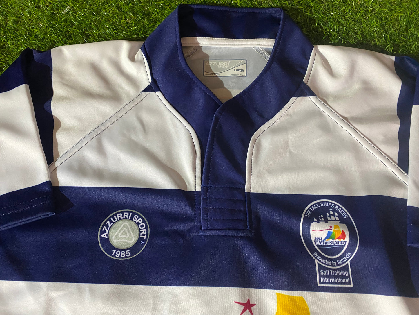 Tall Ships Waterford Ireland Irish Rugby Union Large Mans Rugby Type Jersey