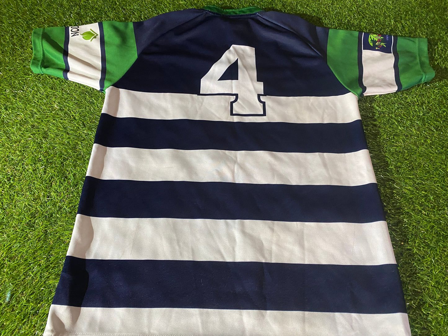 Ballina Co Mayo RFC Ireland Irish Rugby Union Medium Mans no4 Match Worn Jersey