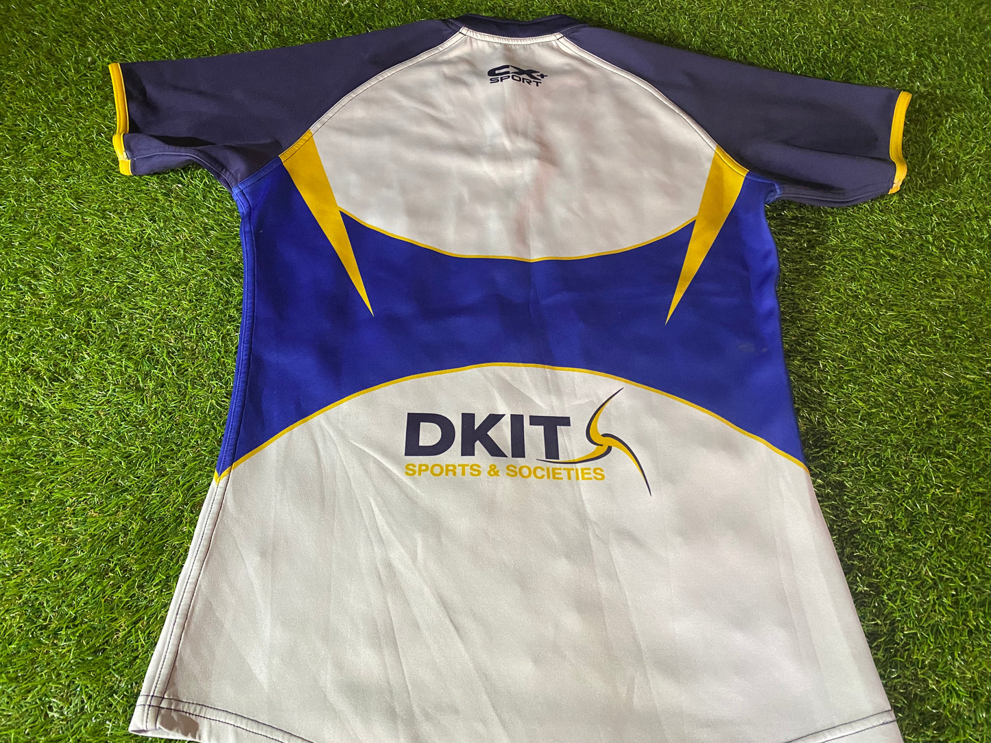 Dundalk Institute Ireland Eire Irish Rugby Union XL Extra Large Mans Pro Fit Stretch Jersey