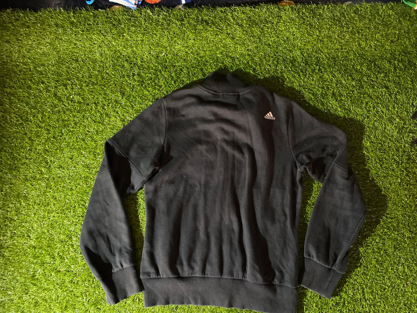 New Zealand All Blacks Rugby Union Football Females Womans Size 16 Adidas Zip Up Jacket