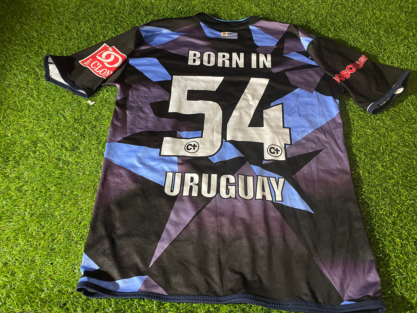 Anejos XV Uruguay Rugby Uinon Football Large Mans Born in 1954 Jersey