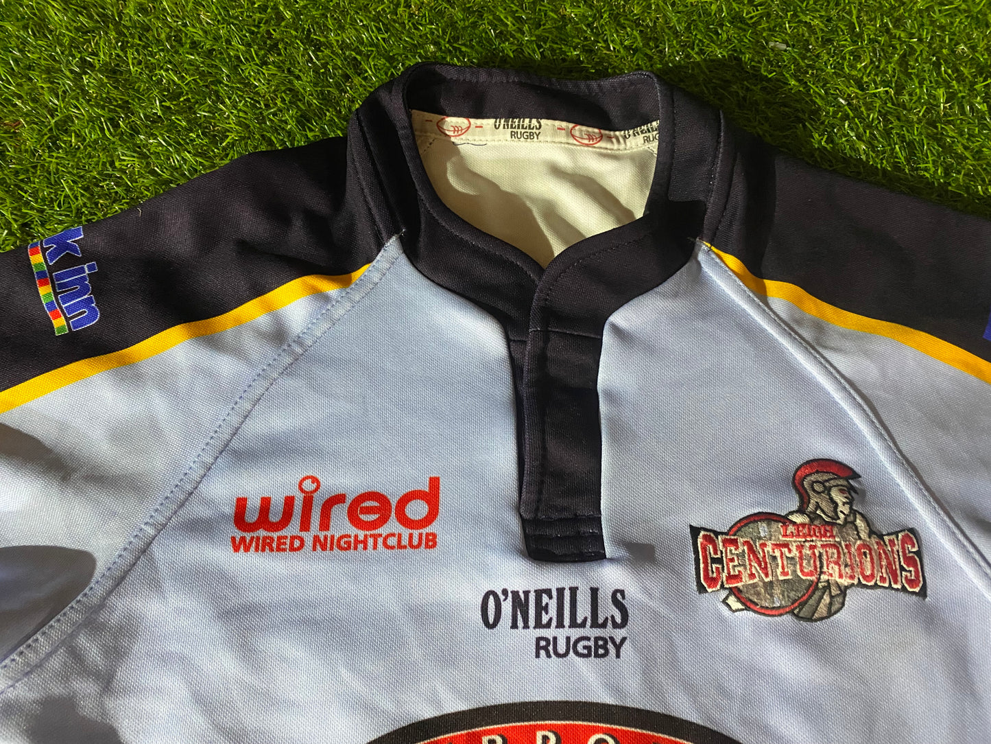 Leigh Centurians England Rugby League Football Small Mans Oneills Made Jersey / Shirt