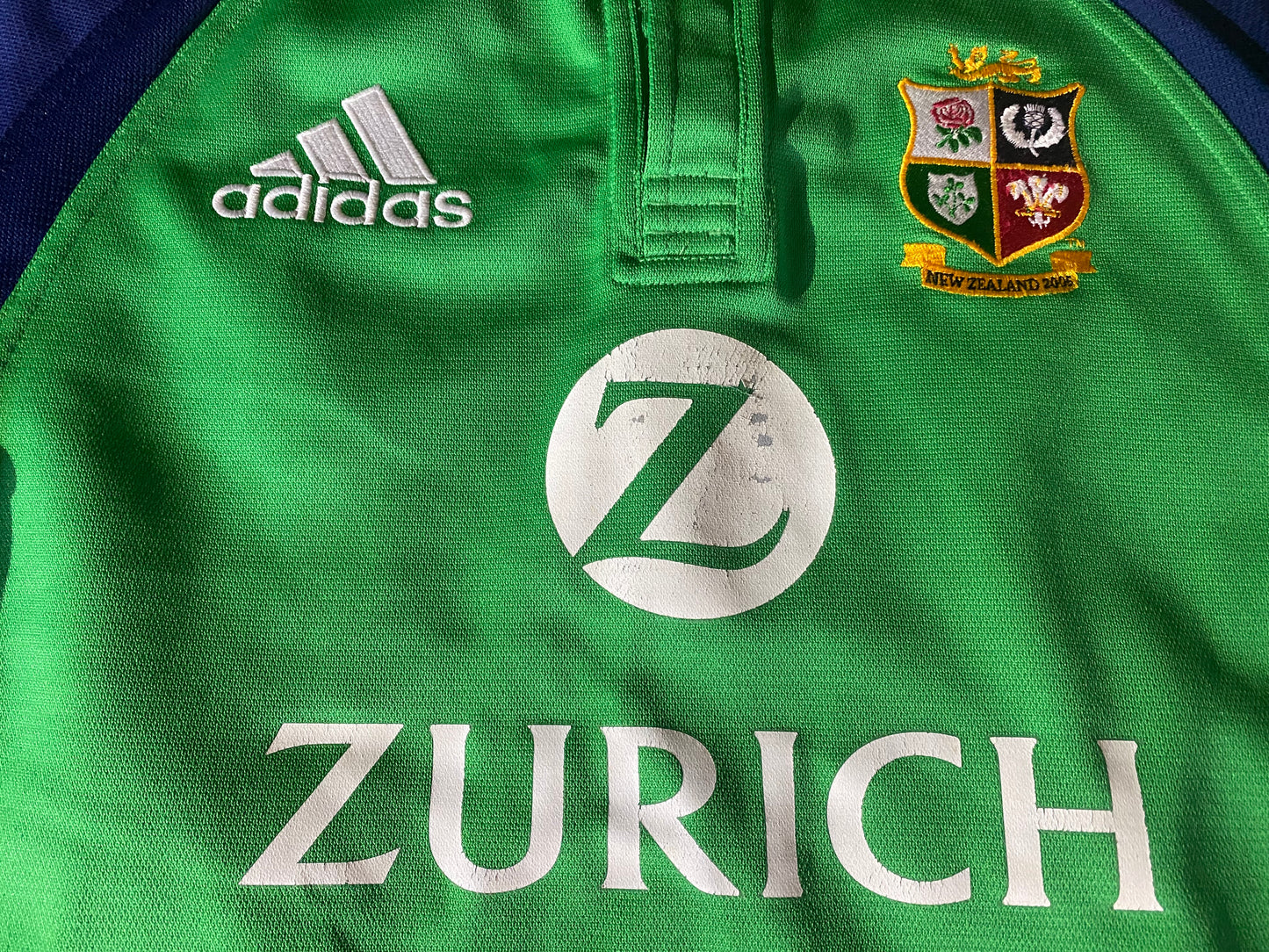 British & Irish Lions Rugby Union Football Small Mans 2005 Adidas Tour of New Zealand Jersey