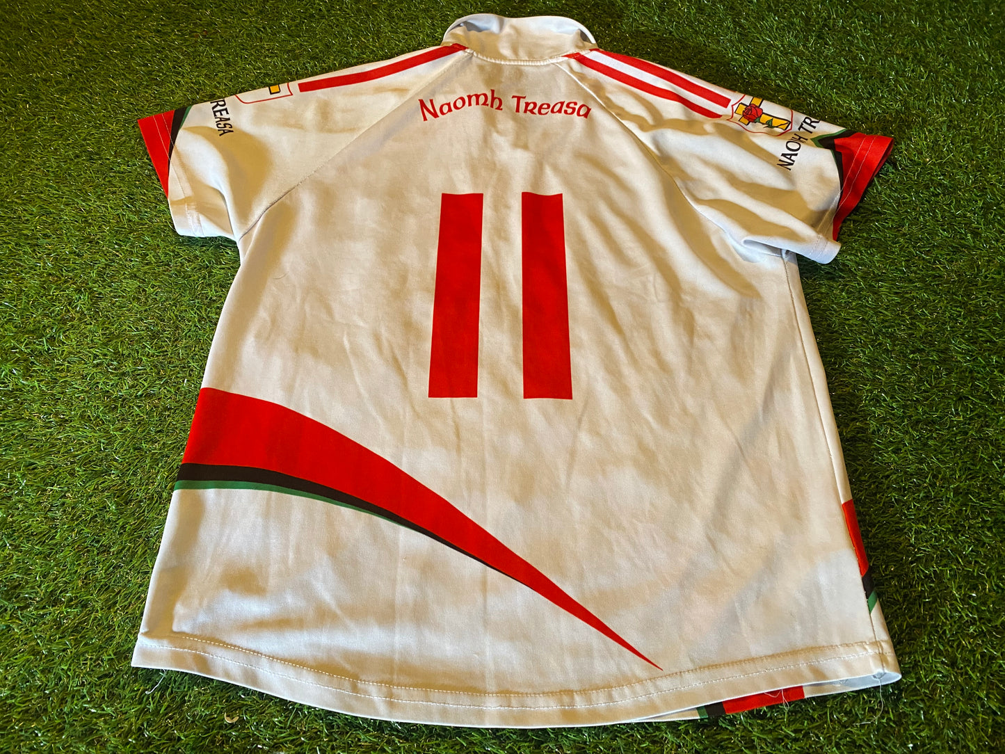 Naomh Treasa Dungannon GAA Camogie Hurling Womans Match Worn no11 Size 14 Jersey