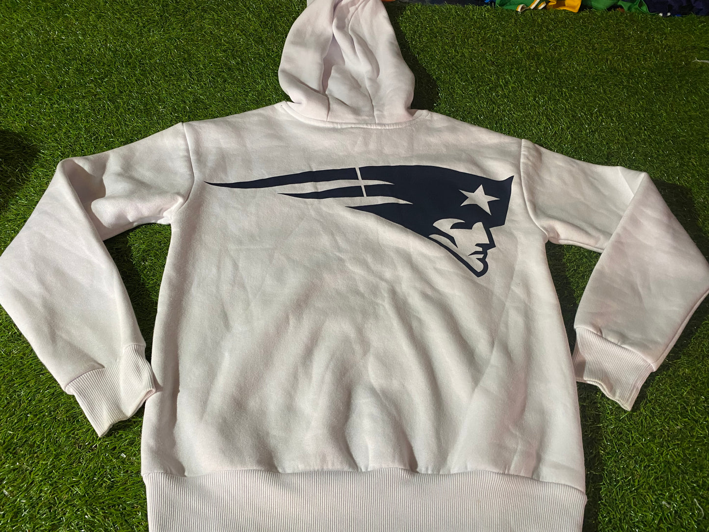 New England Patriots NFL American Football Small Mans Hoody Hooded Top