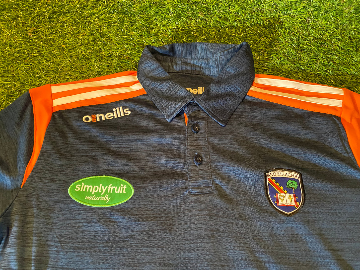 Co Armagh GAA Gaelic Football Ireland Small Mans Lighter Polo Jersey