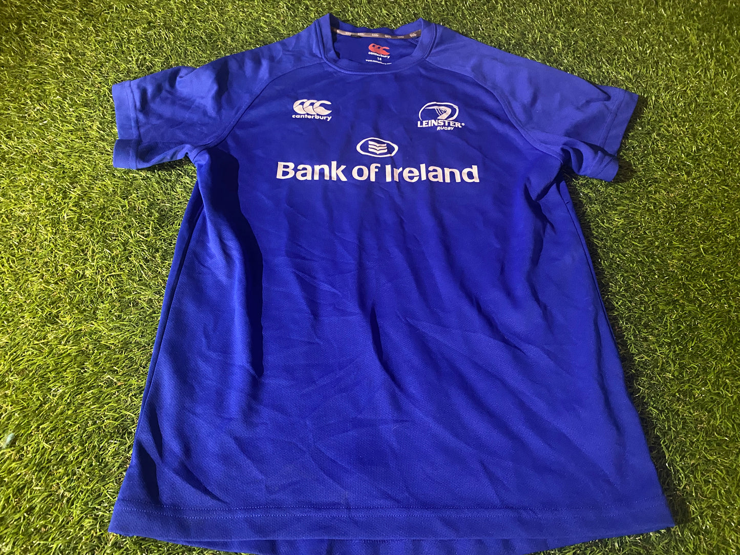 Leinster Eire Irish Ireland Rugby Union XL Boys 13-14 Year CCC Lighter Leisure Jersey