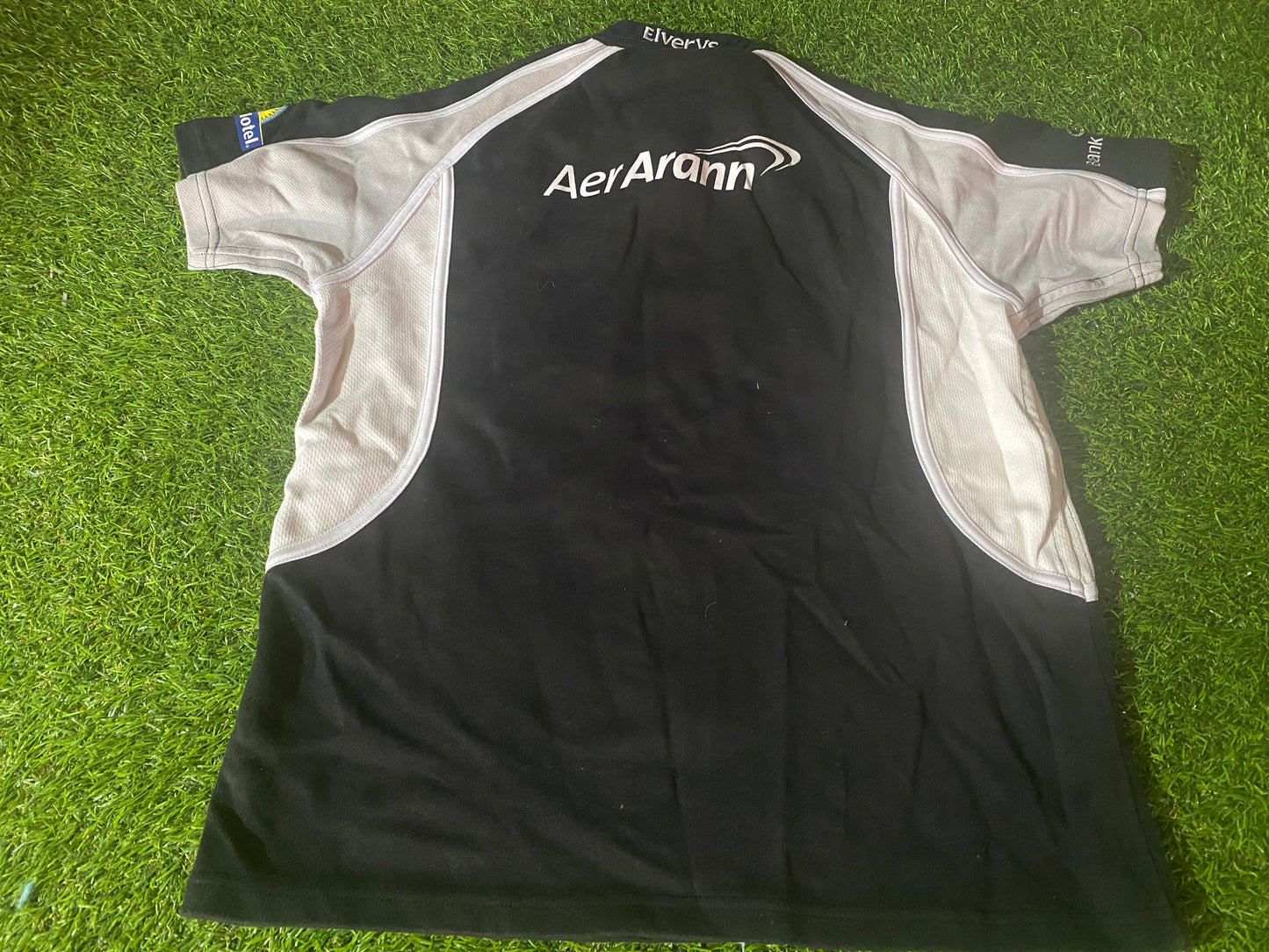 Connacht Irish Eire Ireland Rugby Union Large Boys 10-11 Year Old Rugby Tech Made Jersey