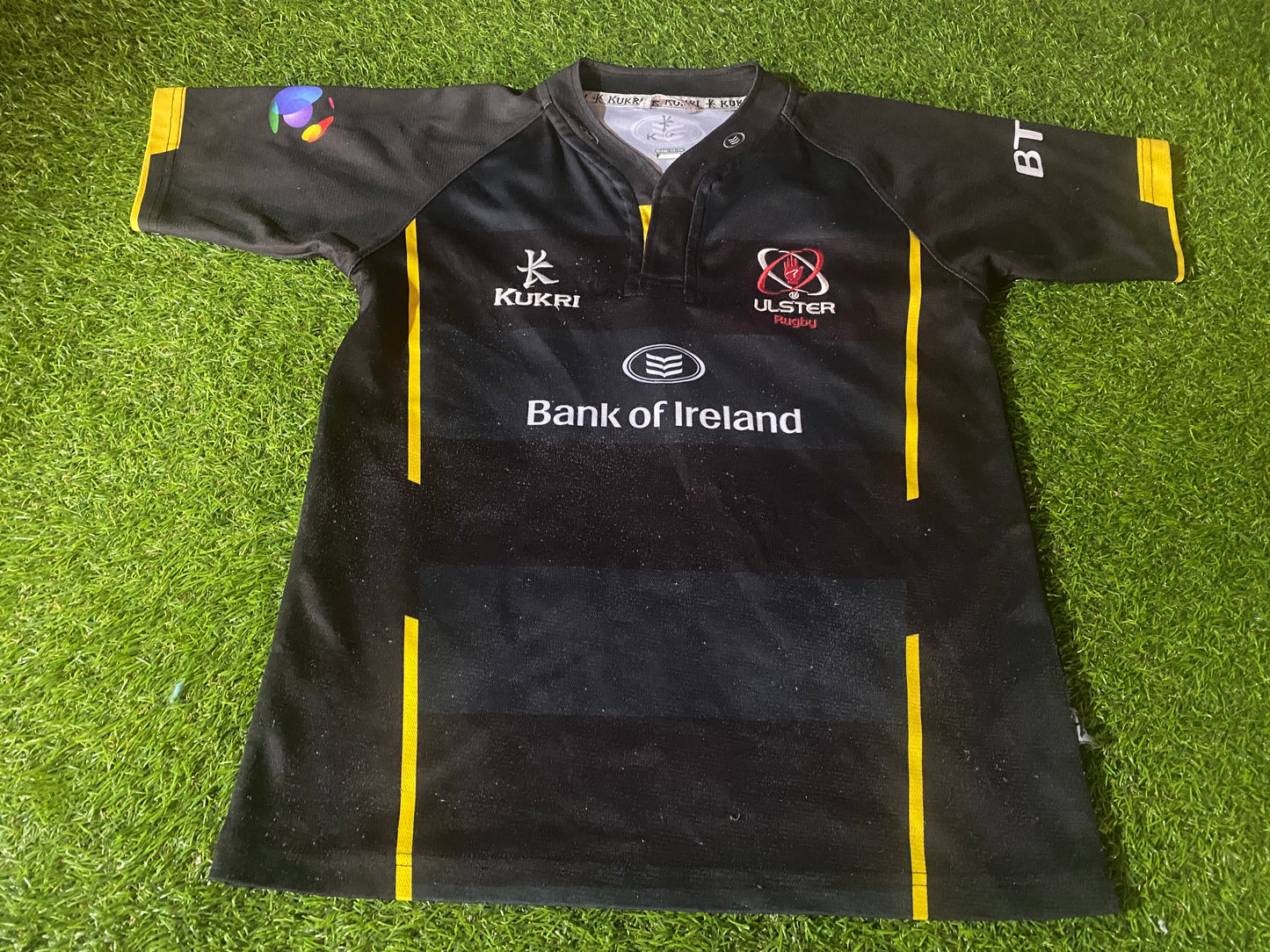 Ulster Northern Ireland Rugby Union Youths / XL Boy / XS Mans Kukri Made Jersey