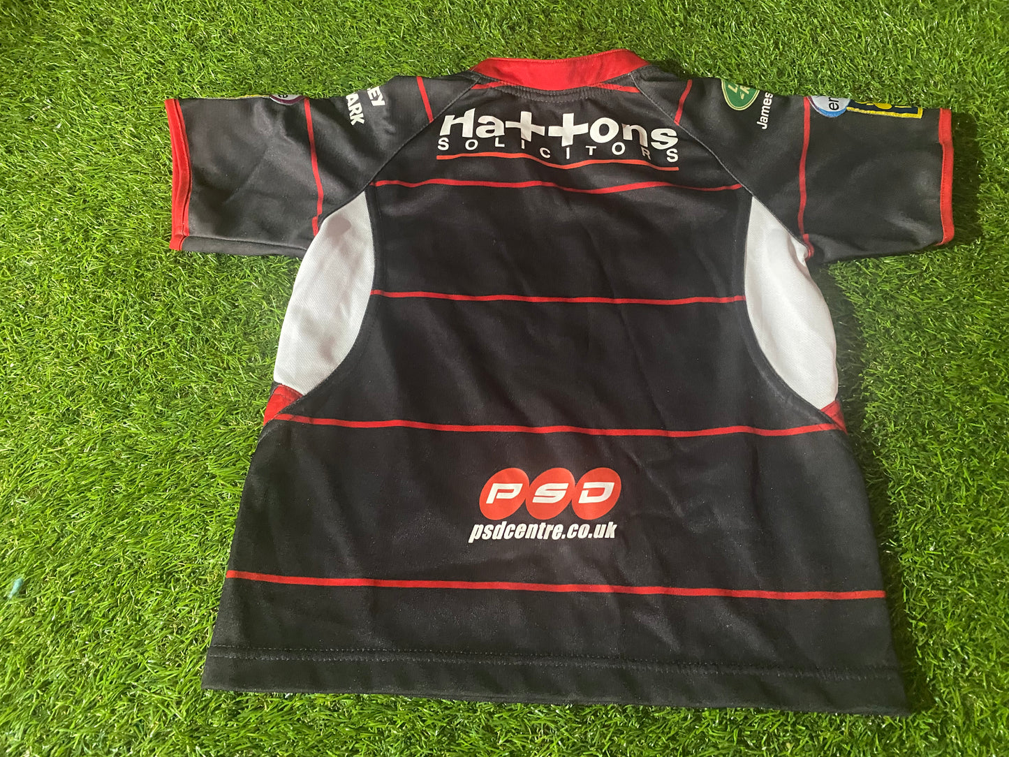 St Helens England Rugby League Football Small Boys 7-8 Year Old Jersey