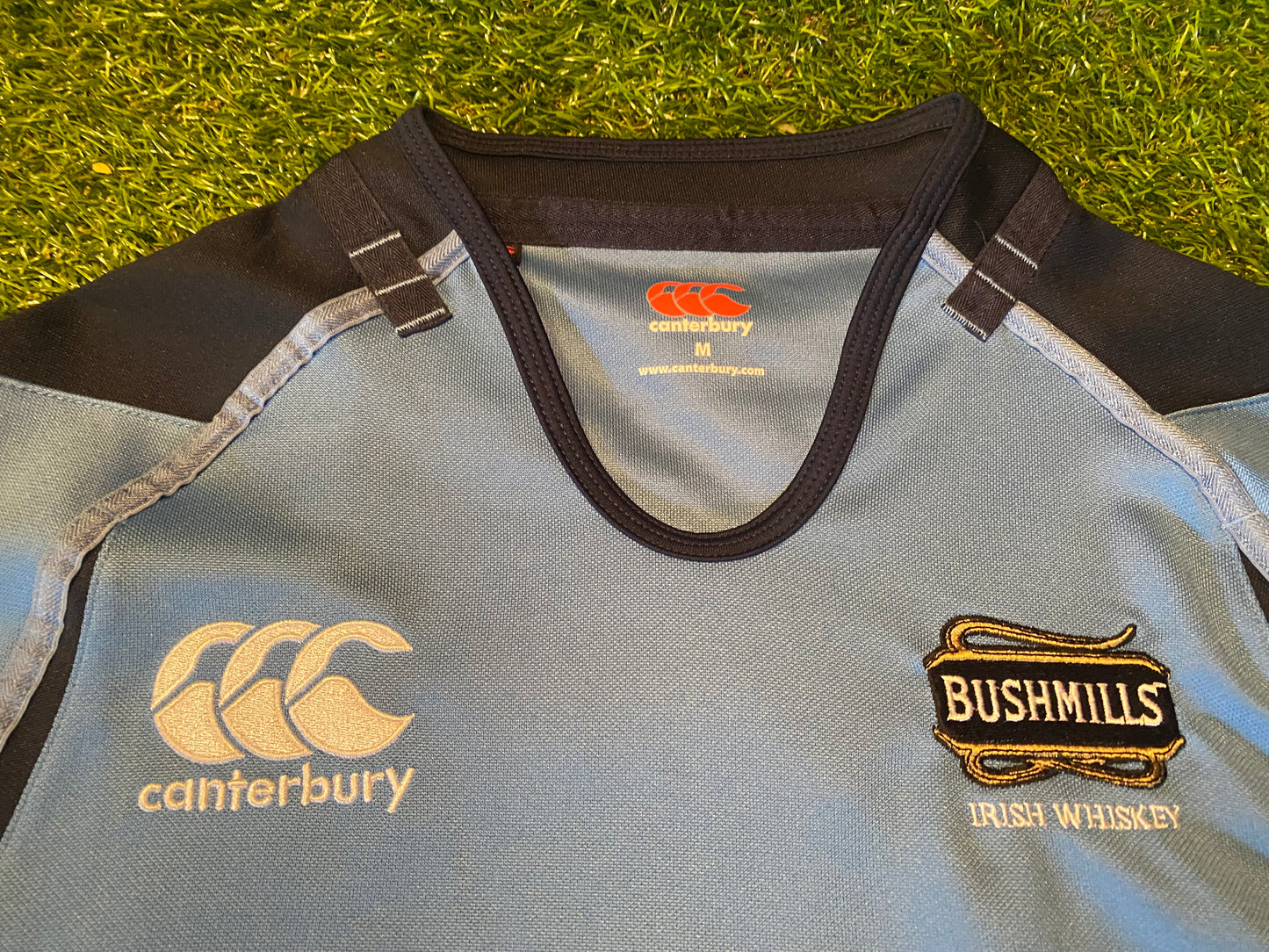 Bushmills Irish Whiskey Rugby Union Football Type CCC Medium Mans Jersey