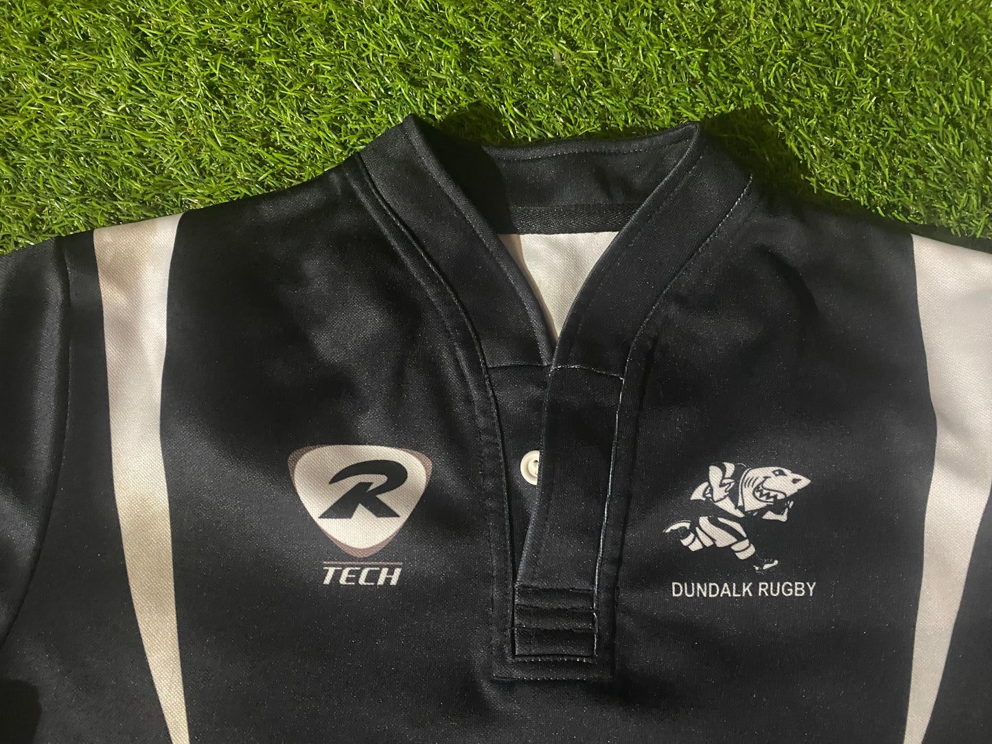 Dundalk RFC Eire Ireland Irish Rugby Union Small Mans Vintage Jersey