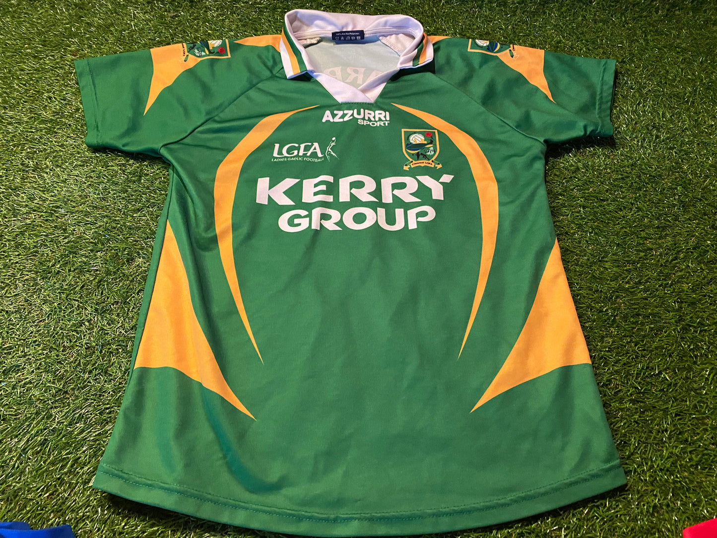 Co Kerry Eire Irish Ireland Womans Females GAA Gaelic Football Hurling Size 10 Jersey