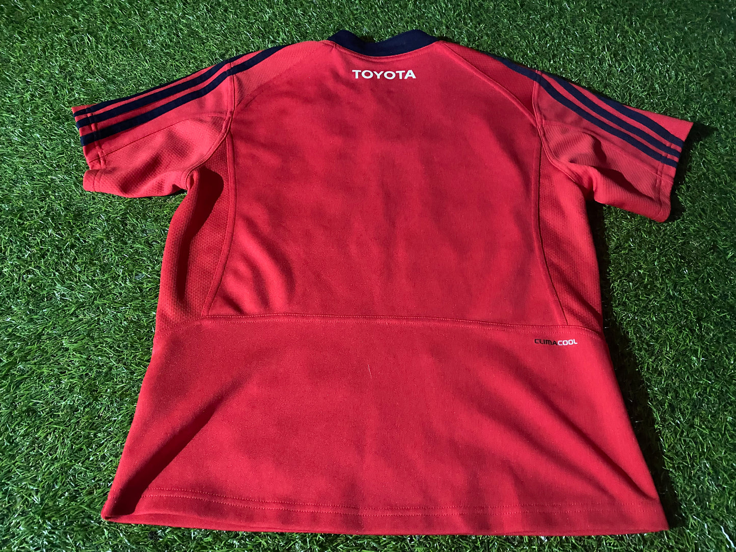 Munster Eire Irish Ireland Rugby Union XL Boys 13-14 Year XS Mans Adidas Jersey
