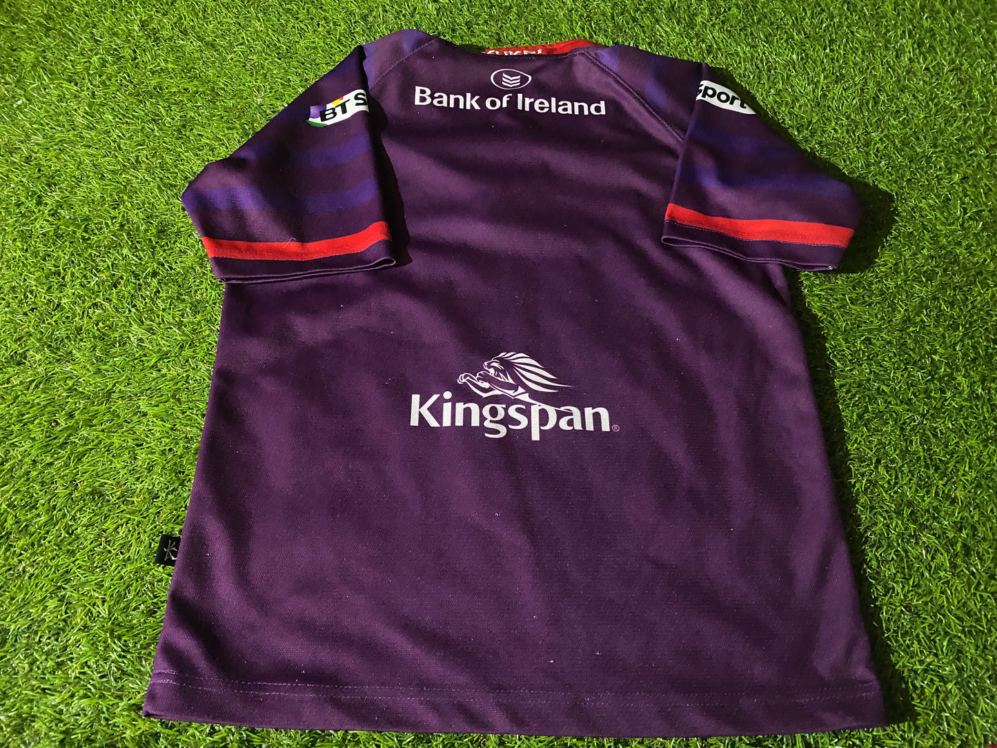 Ulster Northern Ireland Rugby Union Large Boys 10-12 Year Old Kukri Made Away Jersey