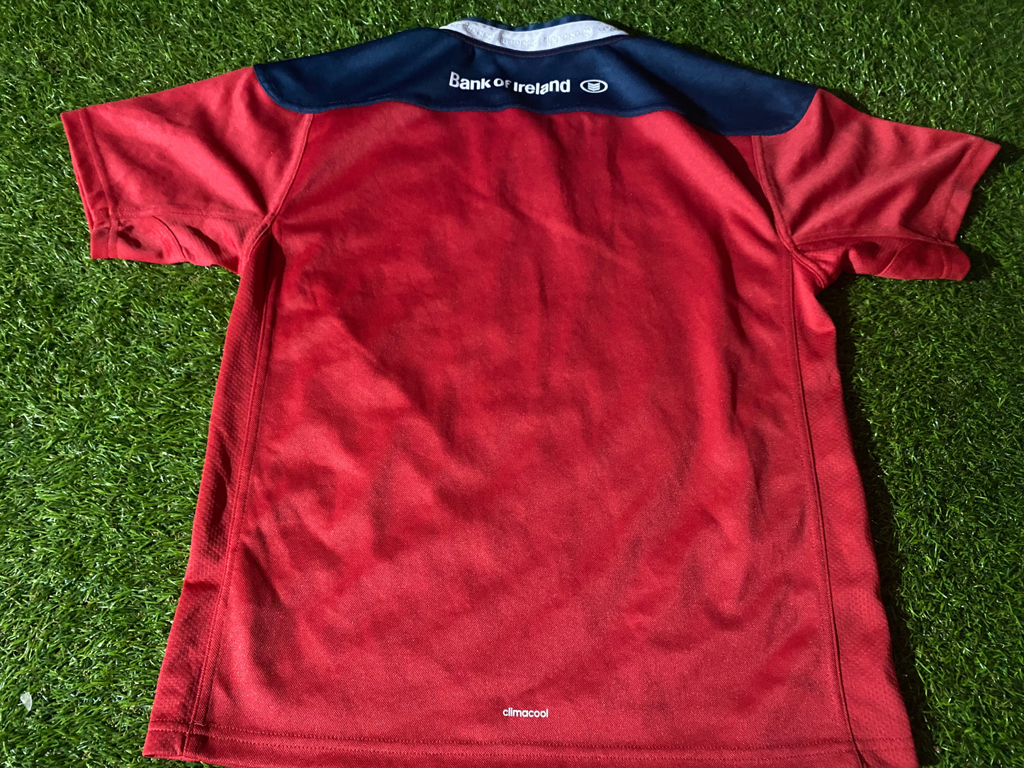 Munster Eire Irish Ireland Rugby Union XL Boys 13-14 Year XS Mans Adidas Jersey