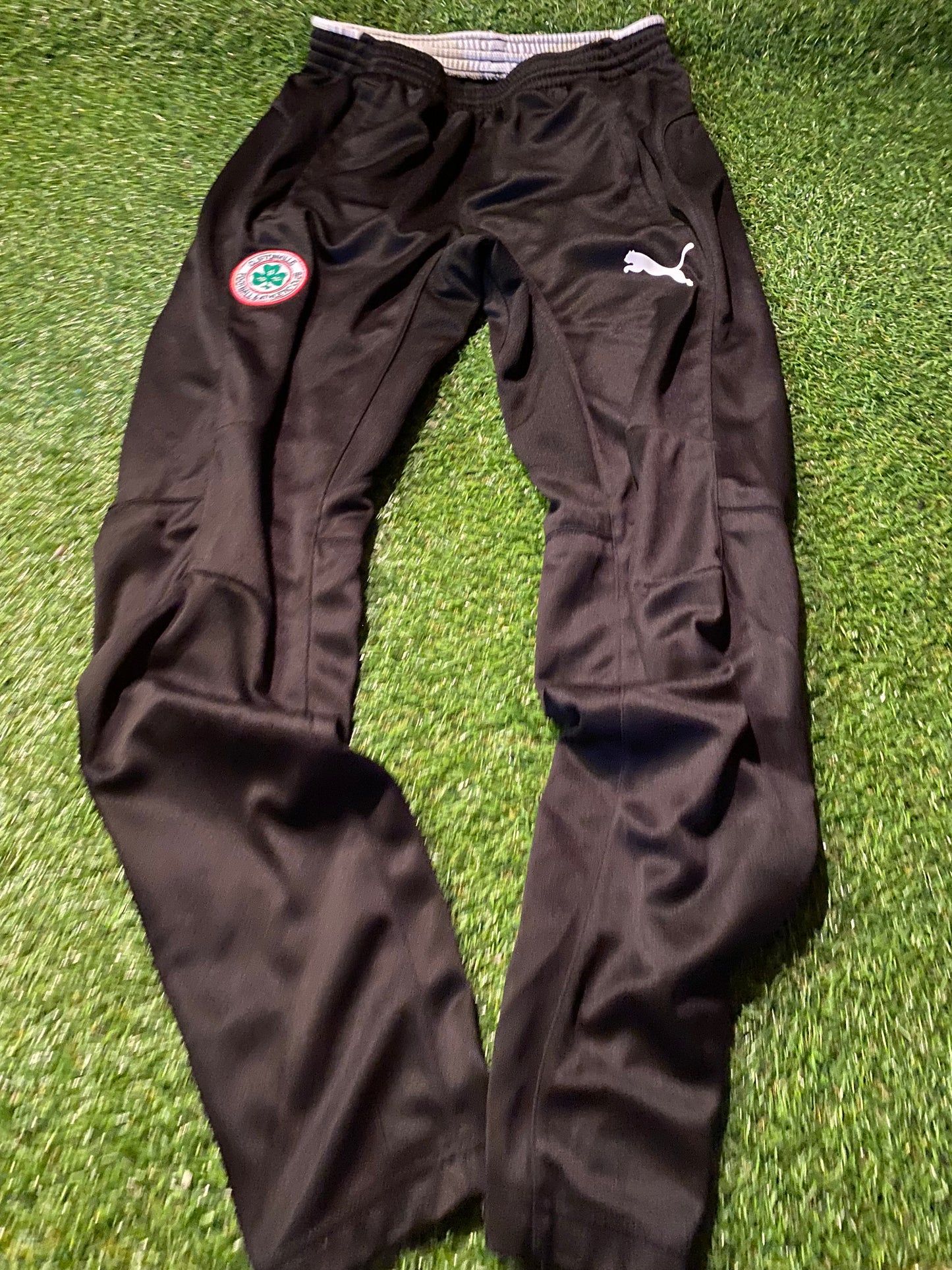 Cliftonville FC Northern Ireland Football Small Mans Puma Made Tracksuit Bottoms
