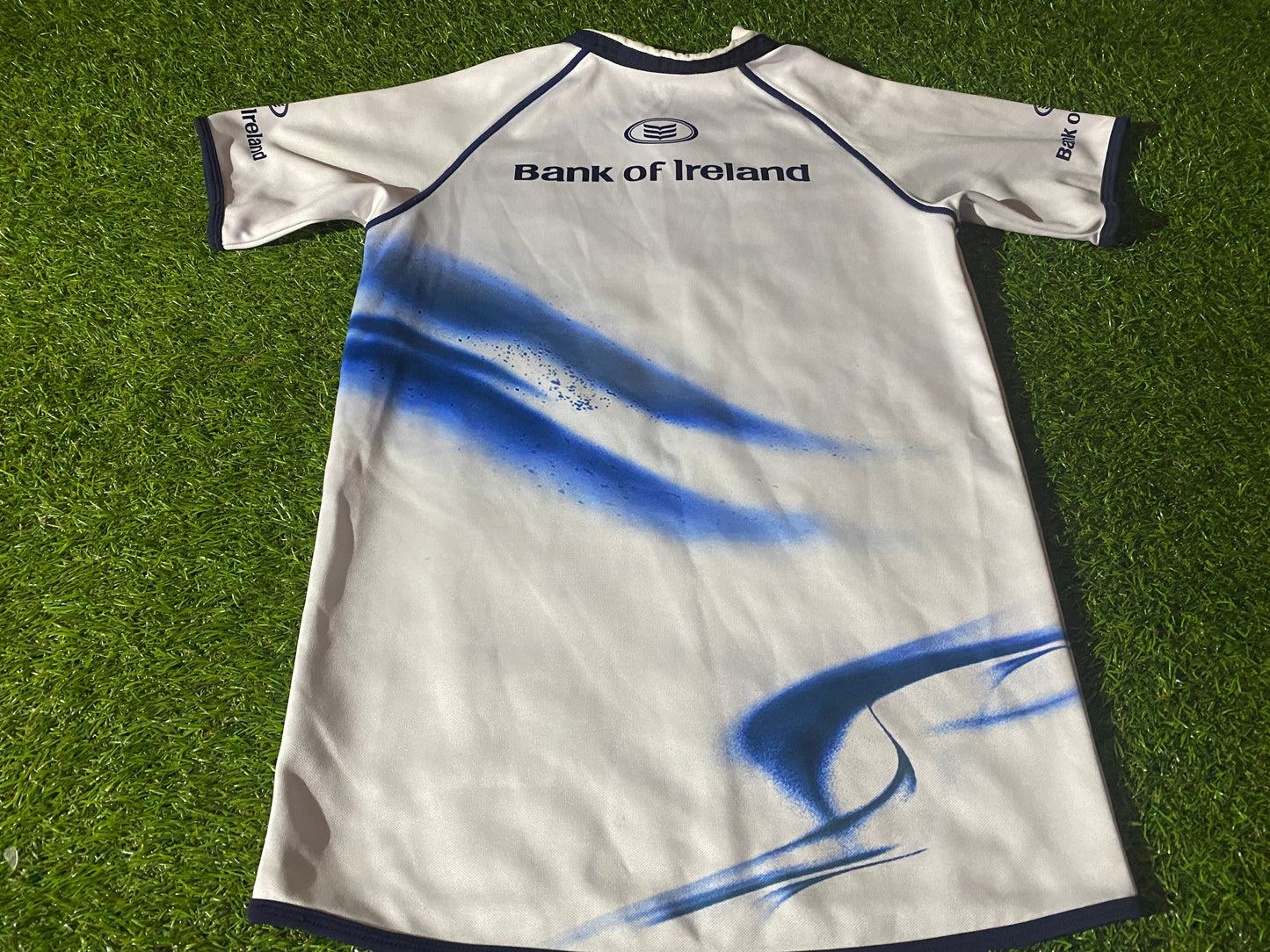 Leinster Irish Eire Ireland Rugby Union Large Boys 10-12 Year Old CCC Made Jersey