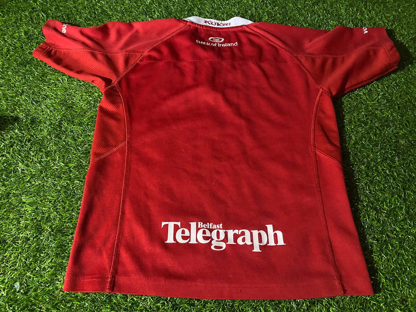 Ulster Irish Ireland Rugby Union XL Boys 13-14 Year Kukri Made Away Jersey