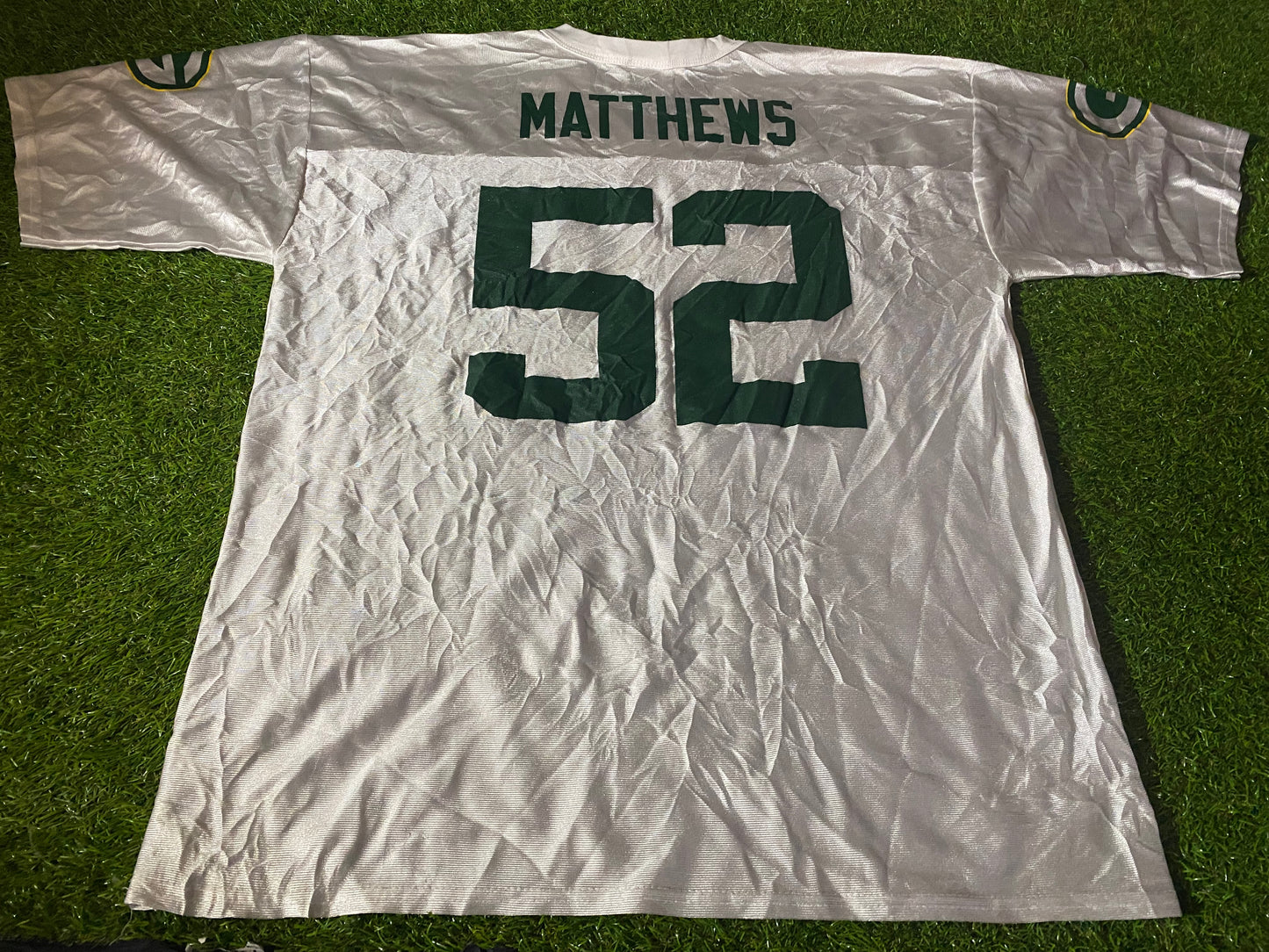 Green Bay Packers NFL American Football Mathews no52 Vintage XL / XXL Mans Team Jersey