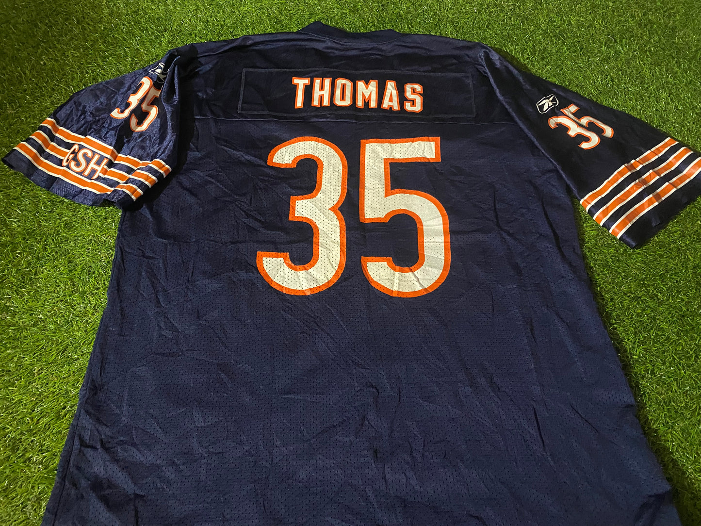 Chicago Bears USA NFL American Football XL Extra Large Mans Thomas no35 Reebok Jersey