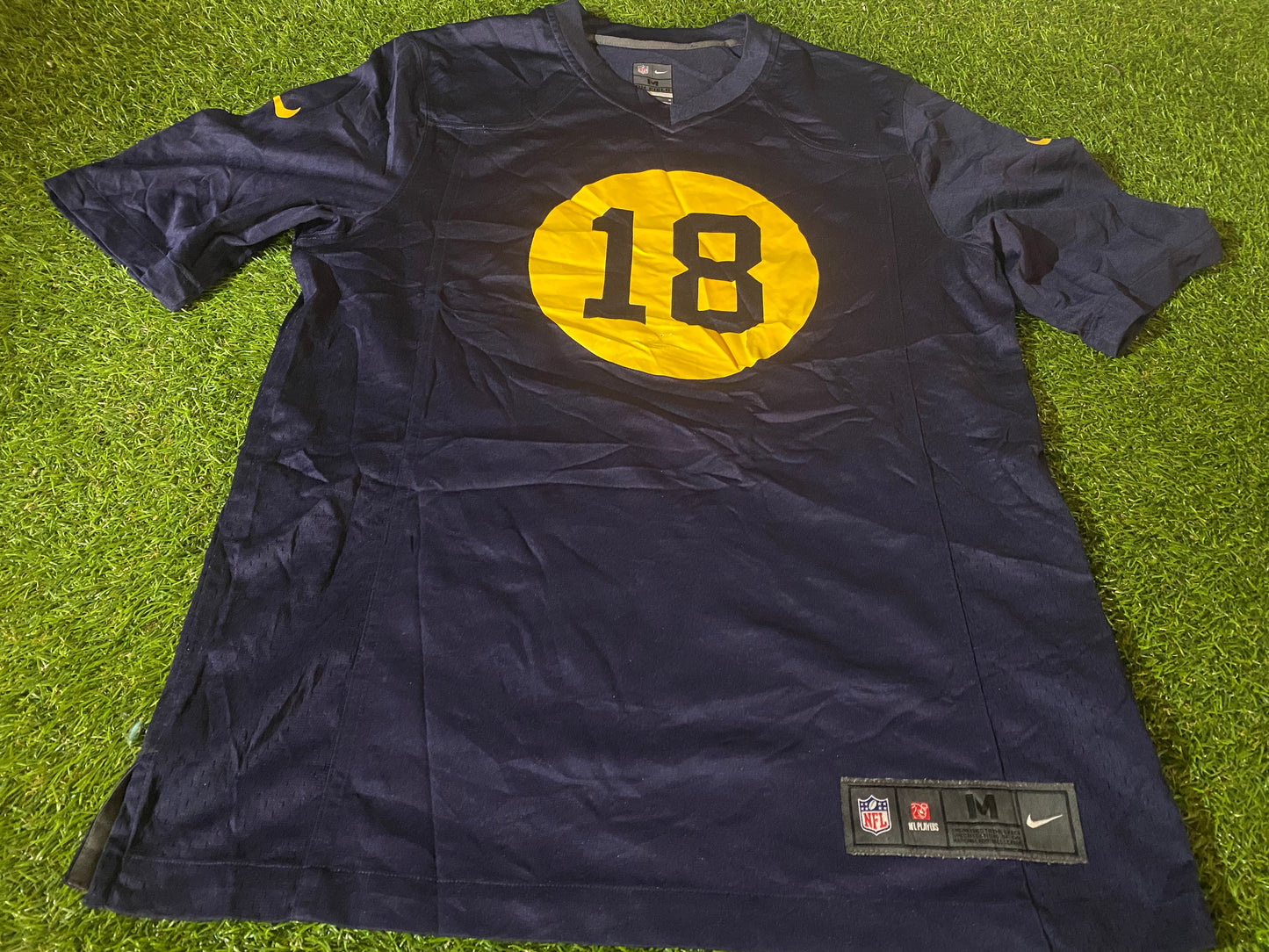Dallas Cowboys USA NFL American Football Medium Mans Nike Made Cobb no18 Jersey