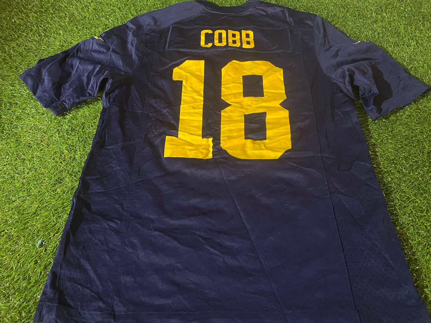 Dallas Cowboys USA NFL American Football Medium Mans Nike Made Cobb no18 Jersey