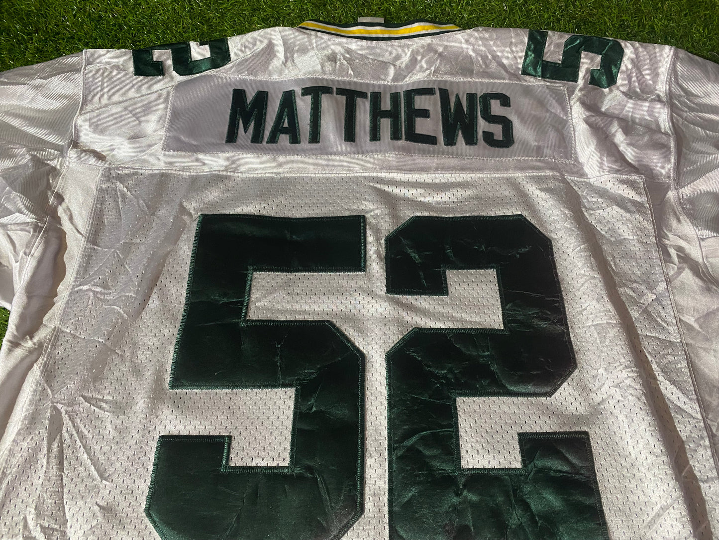 Green Bay Packers NFL American Football Mathews no52 XL / XXL Mans Reebok Jersey