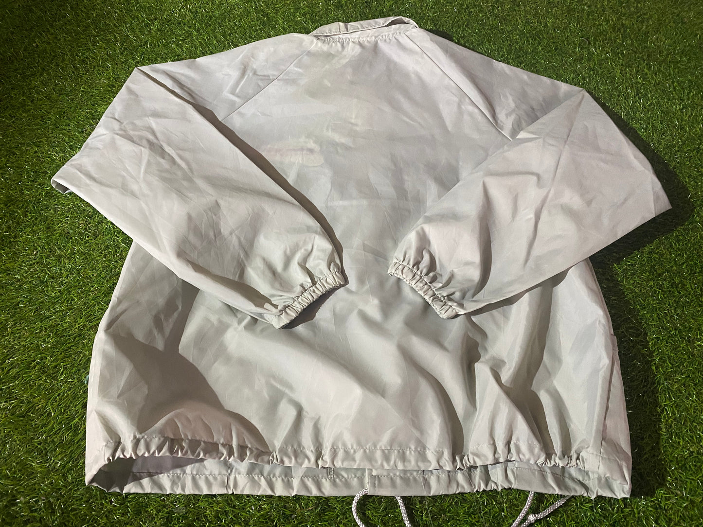 St Croix Meadows USA Greyhound Racings Large Mans Vintage Light Pre Race Jacket