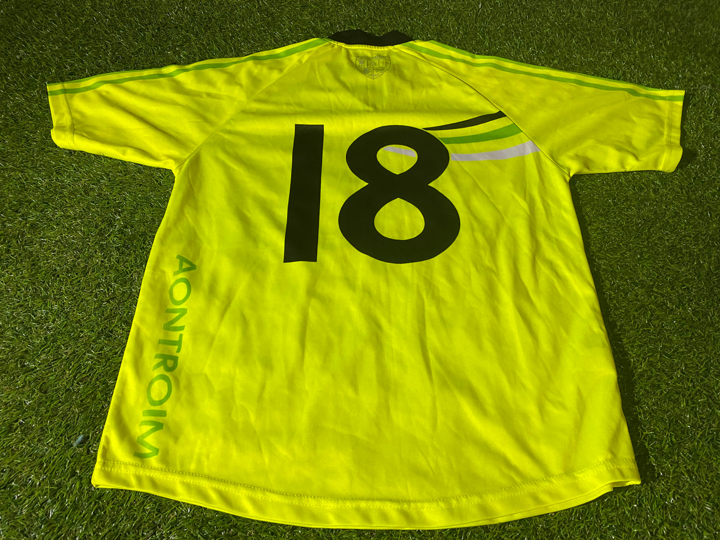 Co Antrim Ireland Eire Hurling GAA Gaelic Football Small Mans Players no18 Jersey