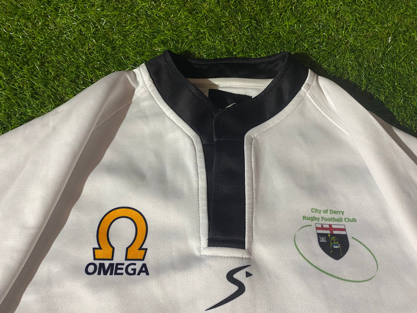 City of Derry Irish Ulster Ireland Rugby Union Small Mans Match Worn no13 Jersey