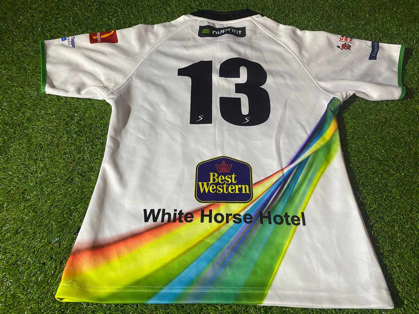 City of Derry Irish Ulster Ireland Rugby Union Small Mans Match Worn no13 Jersey