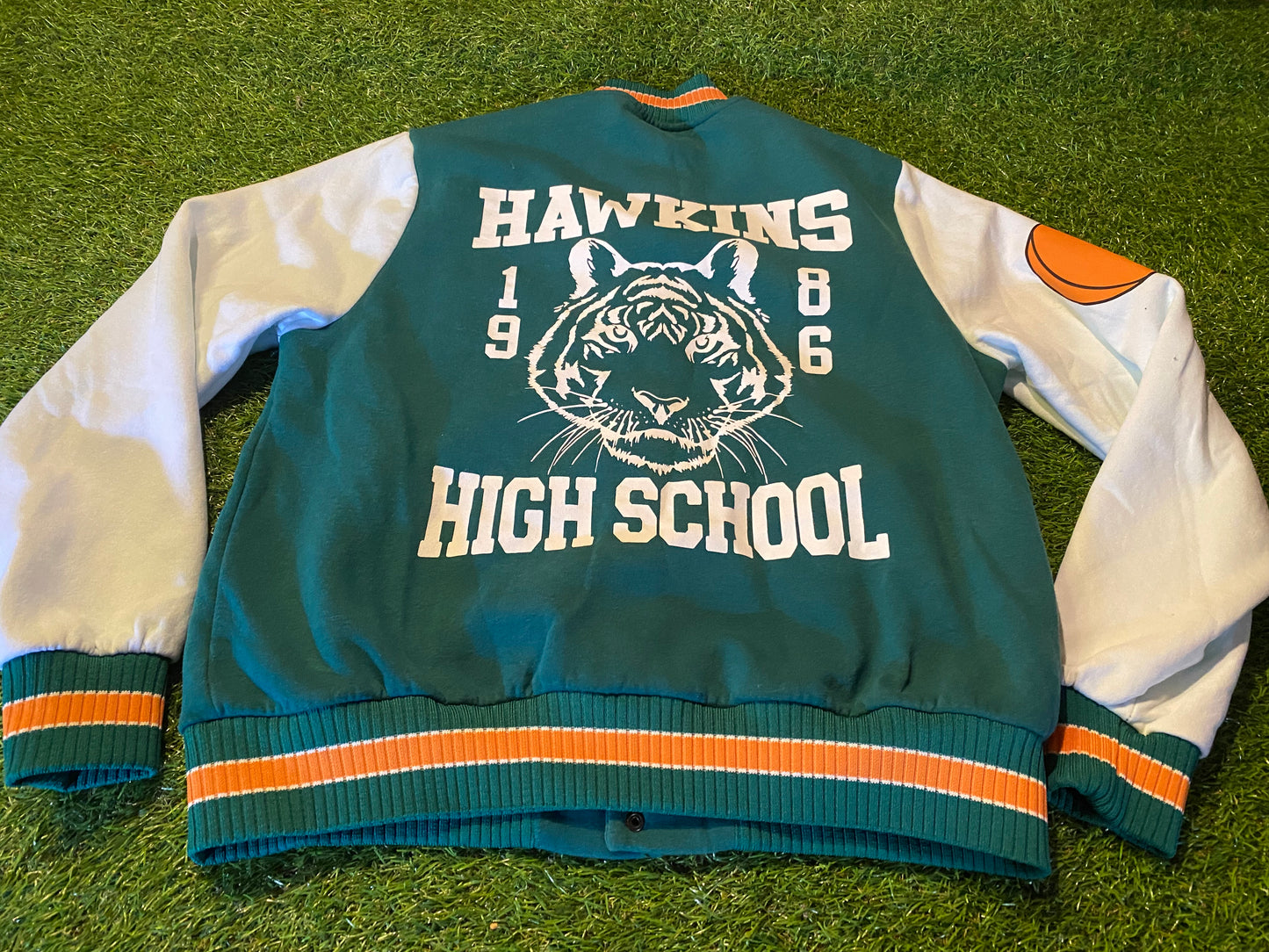 Hawkins High School Stranger Things USA United States Small Mans Jacket / Coat