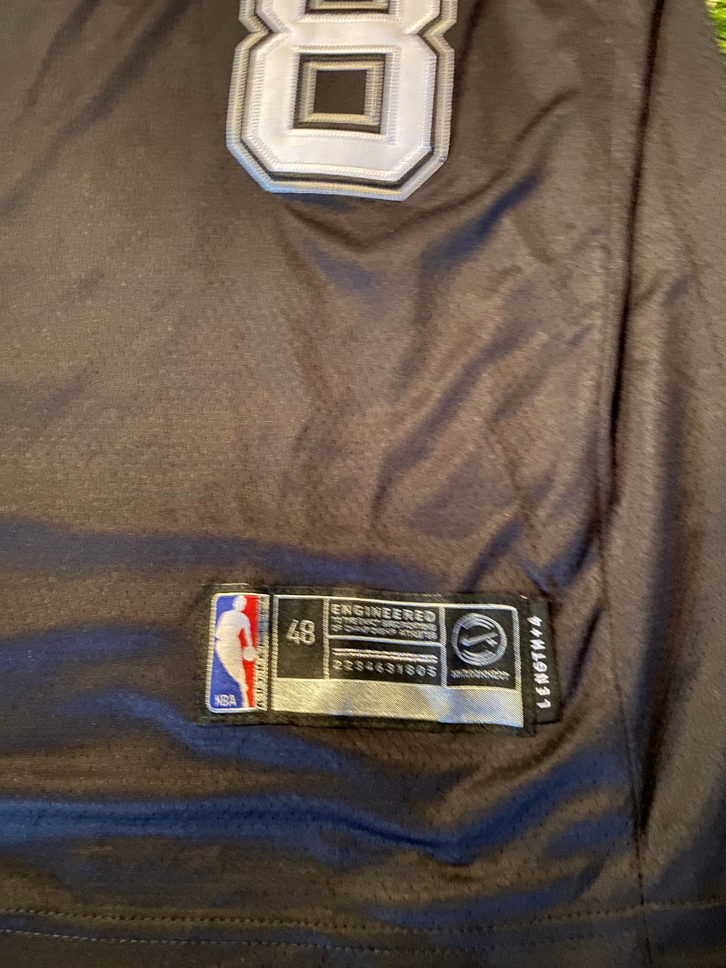 San Antonio Spurs USA United States NBA Basketball Large Mans Mills no8 Jersey