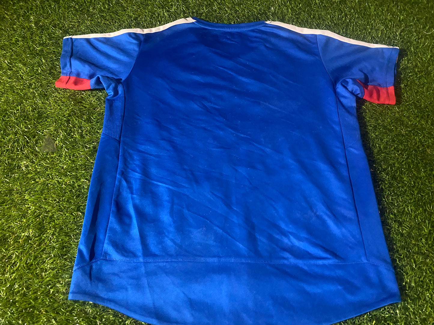 Glasgow Rangers Scotland Soccer Football XL Boys / Youths Puma Made Home Jersey