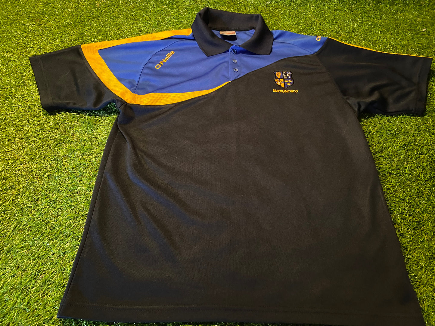San Francisco USA United States GAA Gaelic Football Hurling Large Mans Polo Top