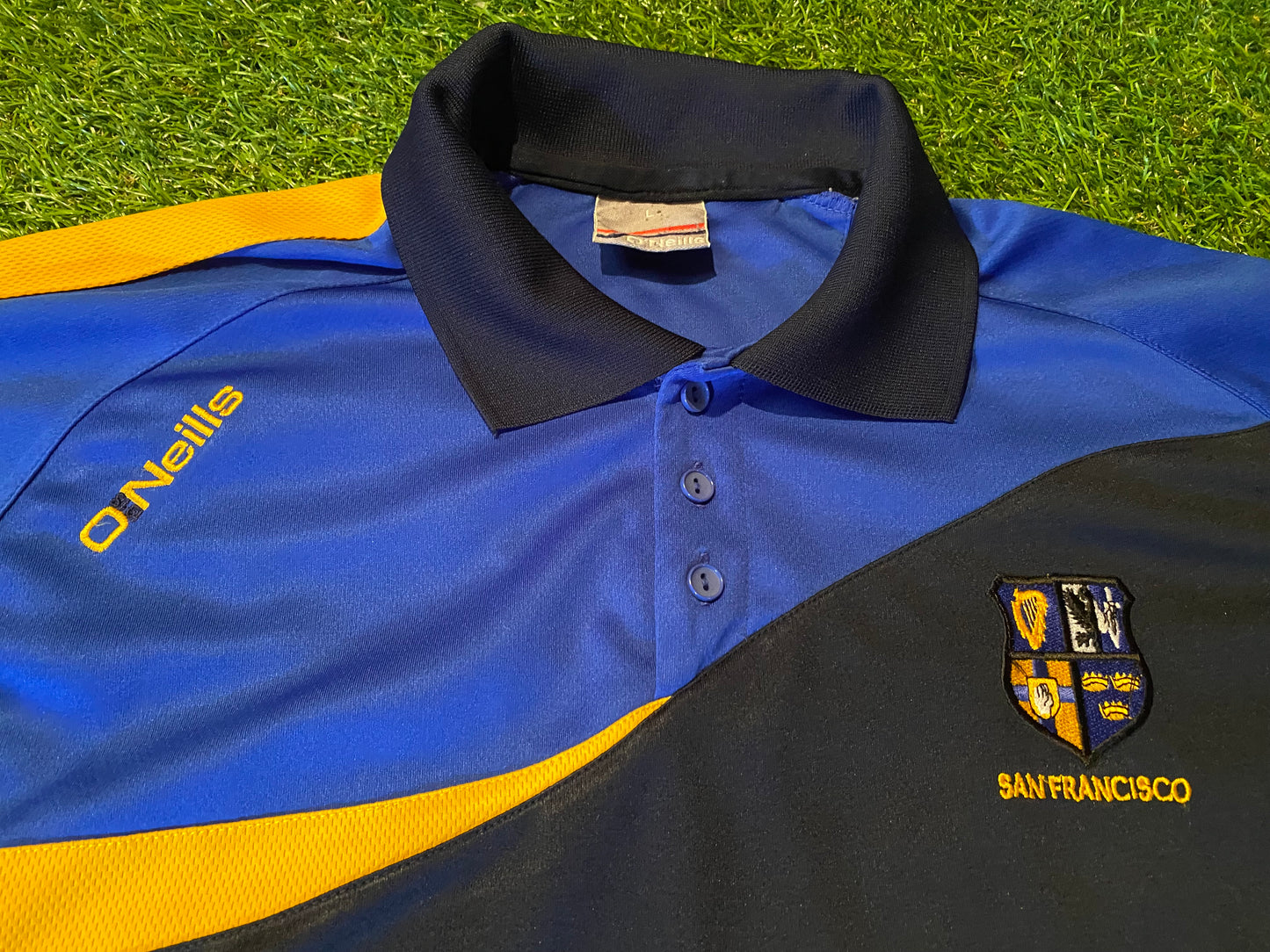 San Francisco USA United States GAA Gaelic Football Hurling Large Mans Polo Top