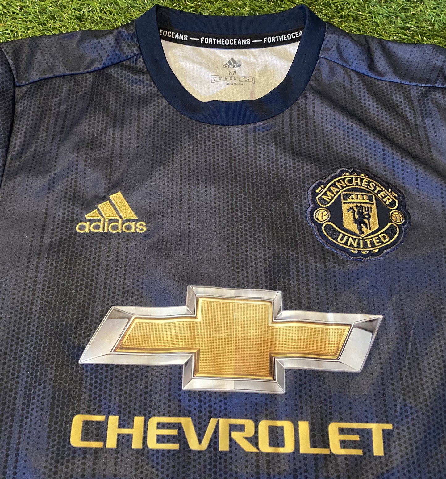Manchester United England Soccer Football Medium Mans Cantona no7 Adidas Made Jersey