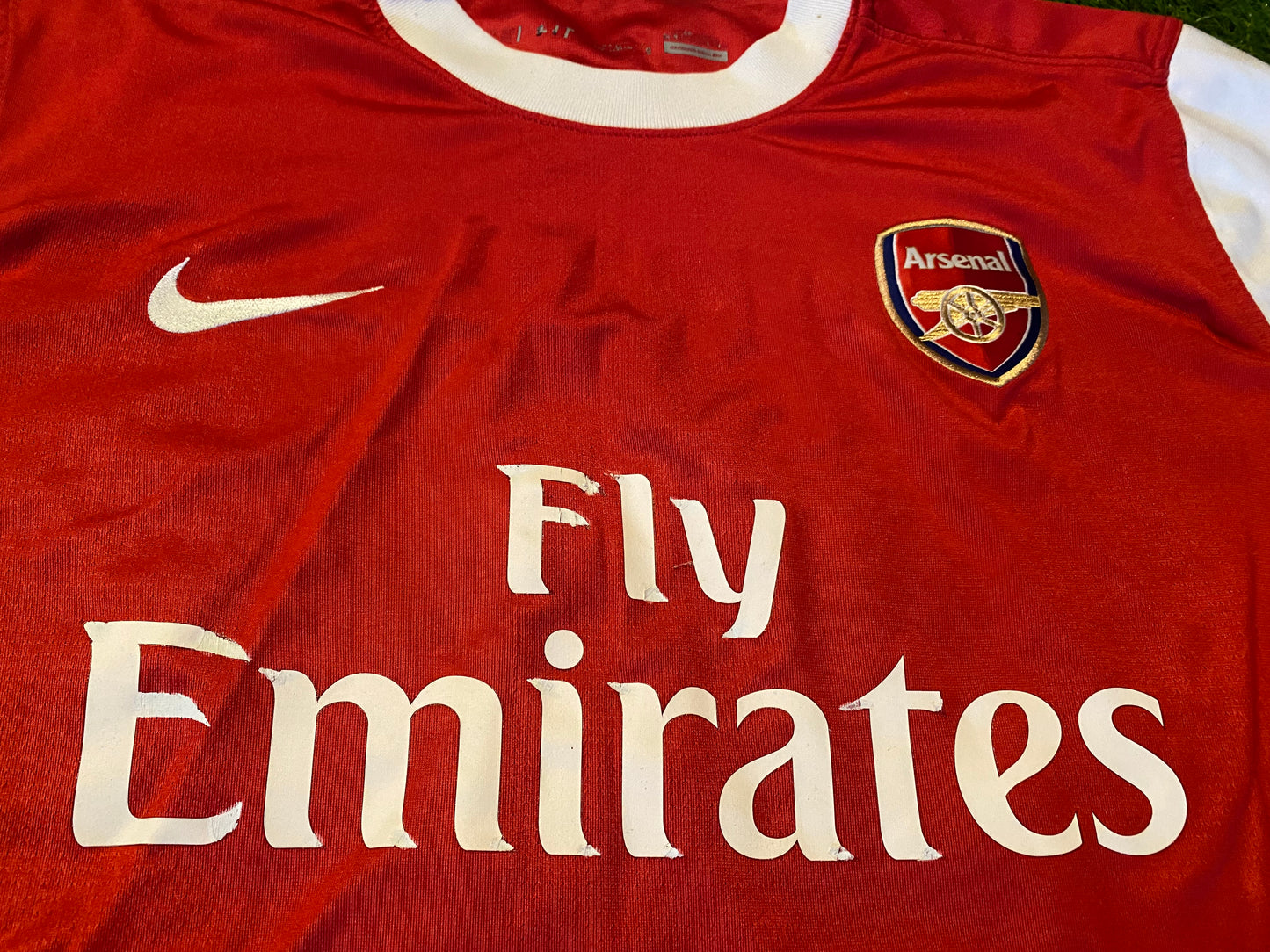 Arsenal England Football Soccer Large Mans Nike Made Giroud no12 Home Jersey