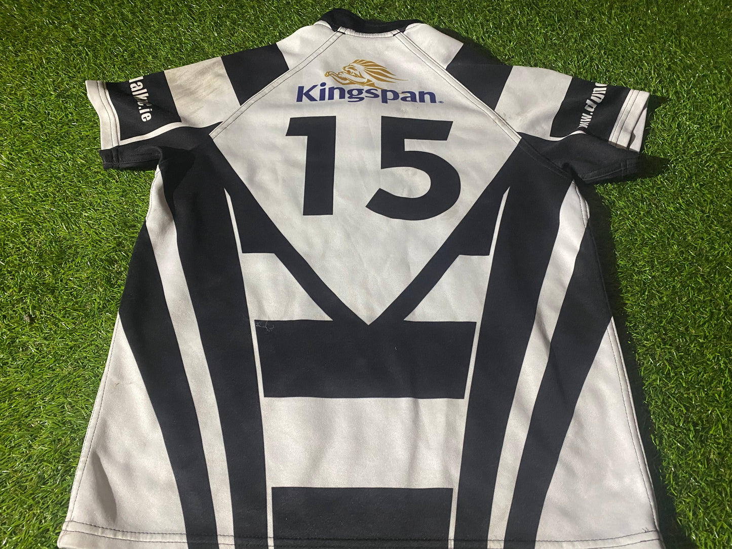 Dundalk RFC Ireland Eire Irish Rugby Union Youths / X Small Mans no15 Jersey