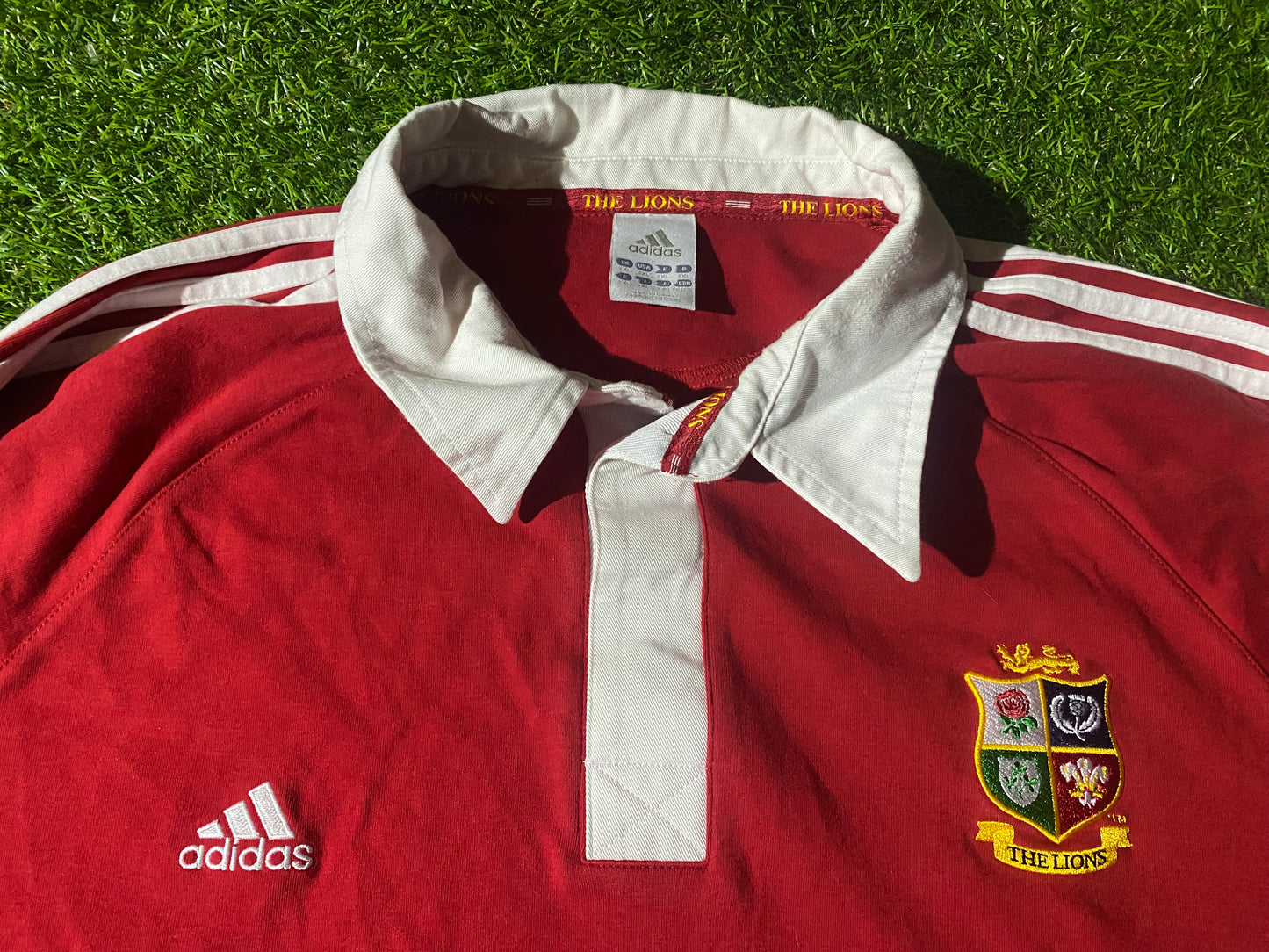 British & Irish Lions Rugby Union Football XXL-XXXL Mans Vintage Heavier Cotton Made Jersey