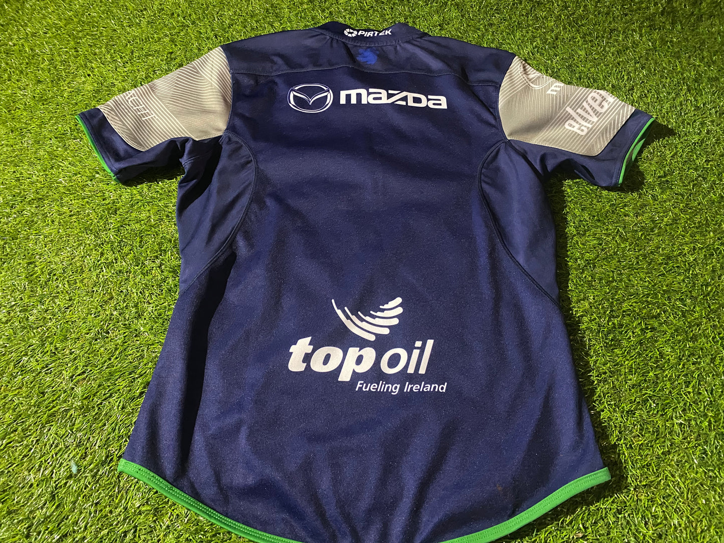 Connacht Eire Irish Ireland Rugby Union Football XS-Small Mans BLK made Jersey