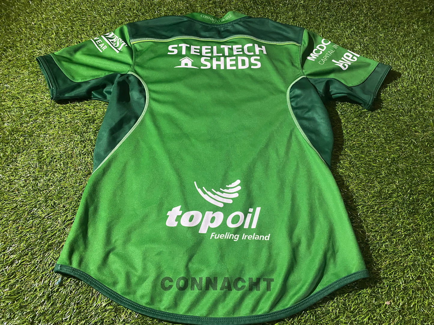 Connacht Eire Irish Ireland Rugby Union Football Small Mans BLK Made Home Jersey