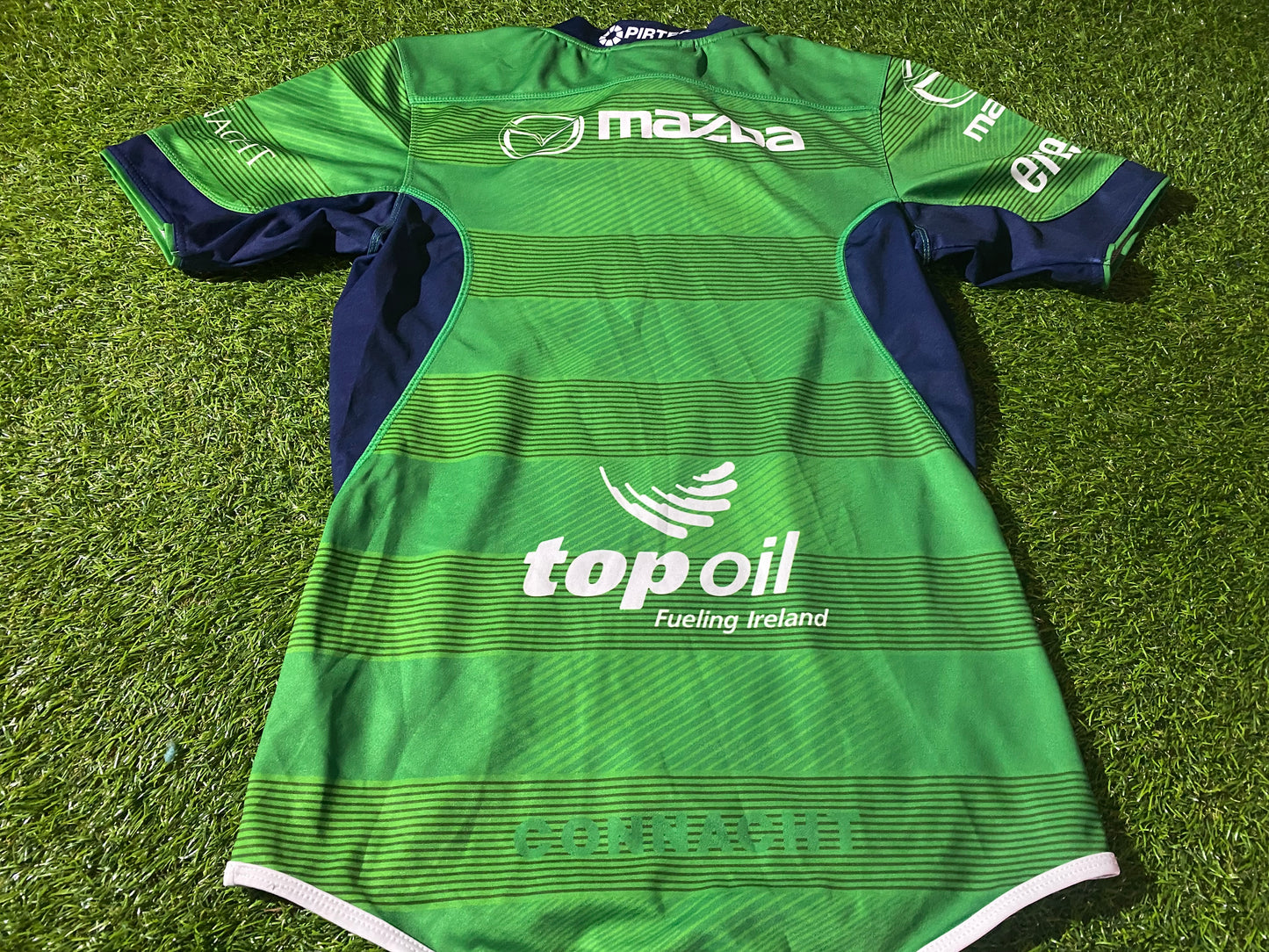 Connacht Eire Irish Ireland Rugby Union Football Small Mans Tight Fit Player Issued Jersey