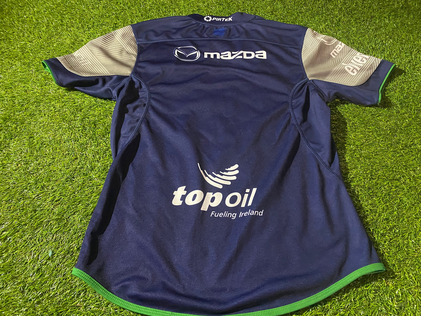 Connacht Eire Irish Ireland Rugby Union Football XS-Small Mans BLK made Jersey