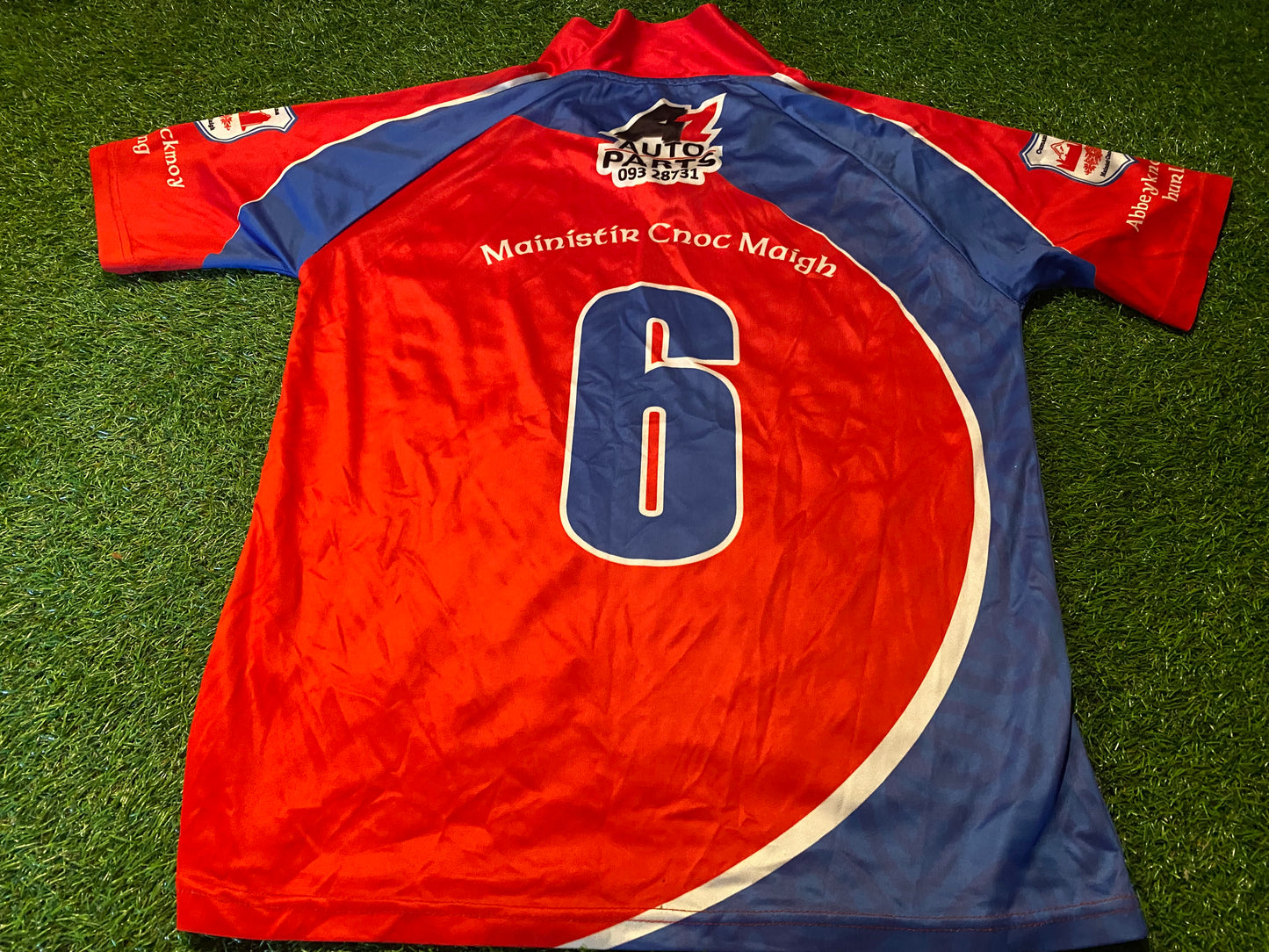 Abbeyknockmoy GAA Gaelic Football Hurling Co Galway Large Mans Match worn no6 Jersey