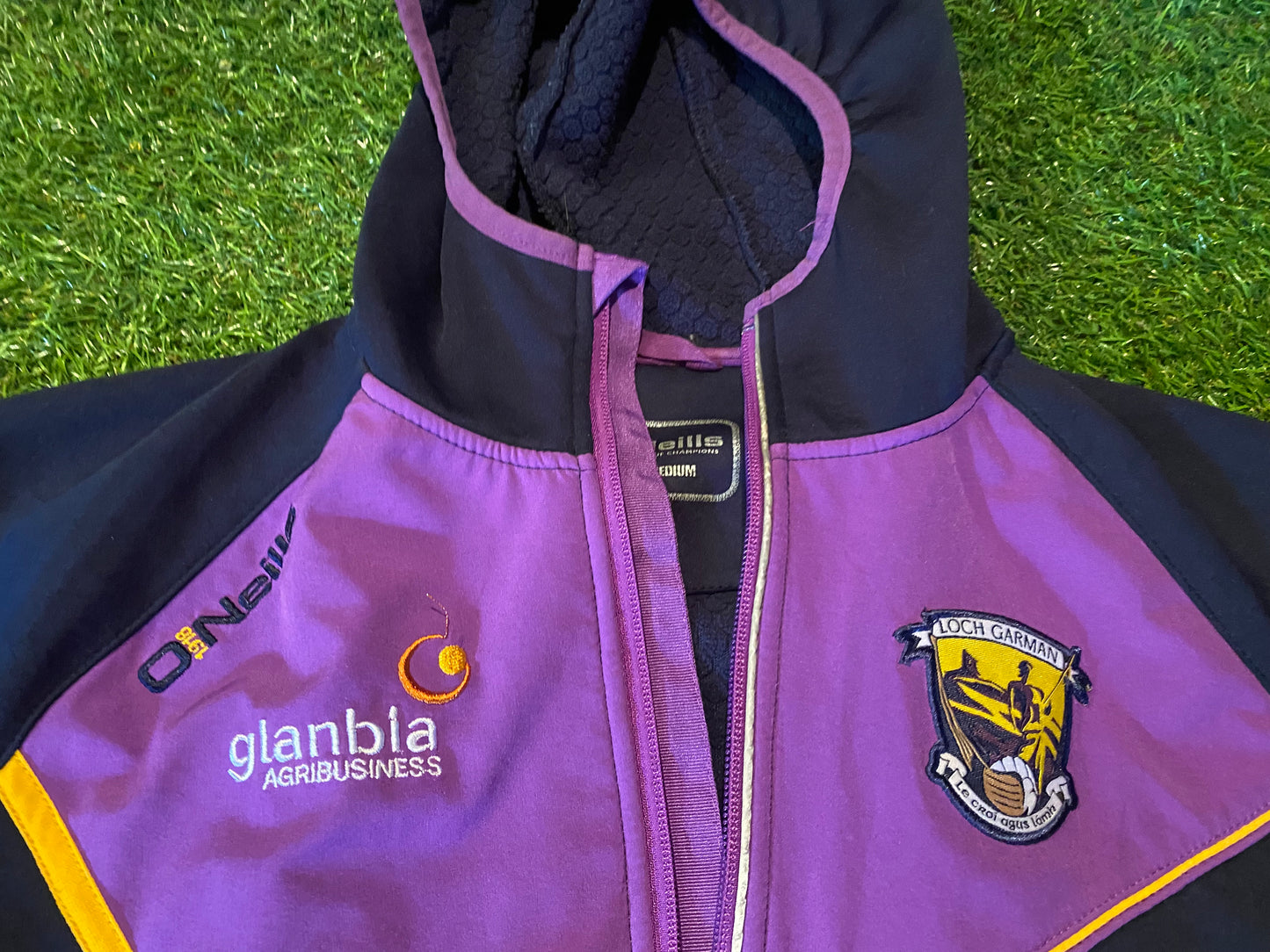 Co Wexford GAA Gaelic Football eire Irish Ireland Medium mans Zip Up Soft Top