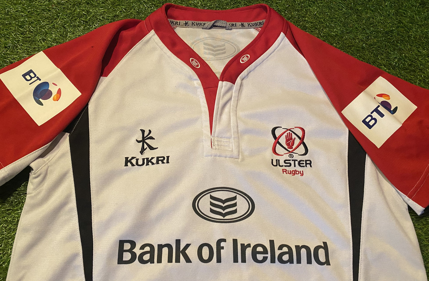 Ulster Northern Ireland Rugby Union Football Medium Mans Kukri Made Home Jersey