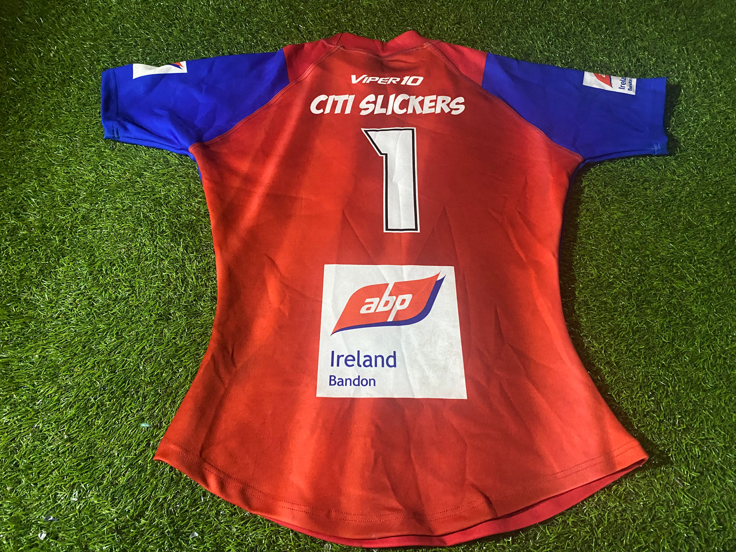 Superman City Slickers Cork Bandon Ireland Large Mans Tight Fit Stretch No1 Jersey